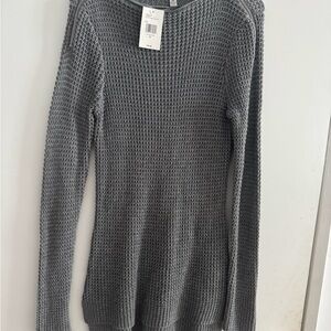 Guess Charcoal Women's Crew Neck Sweater